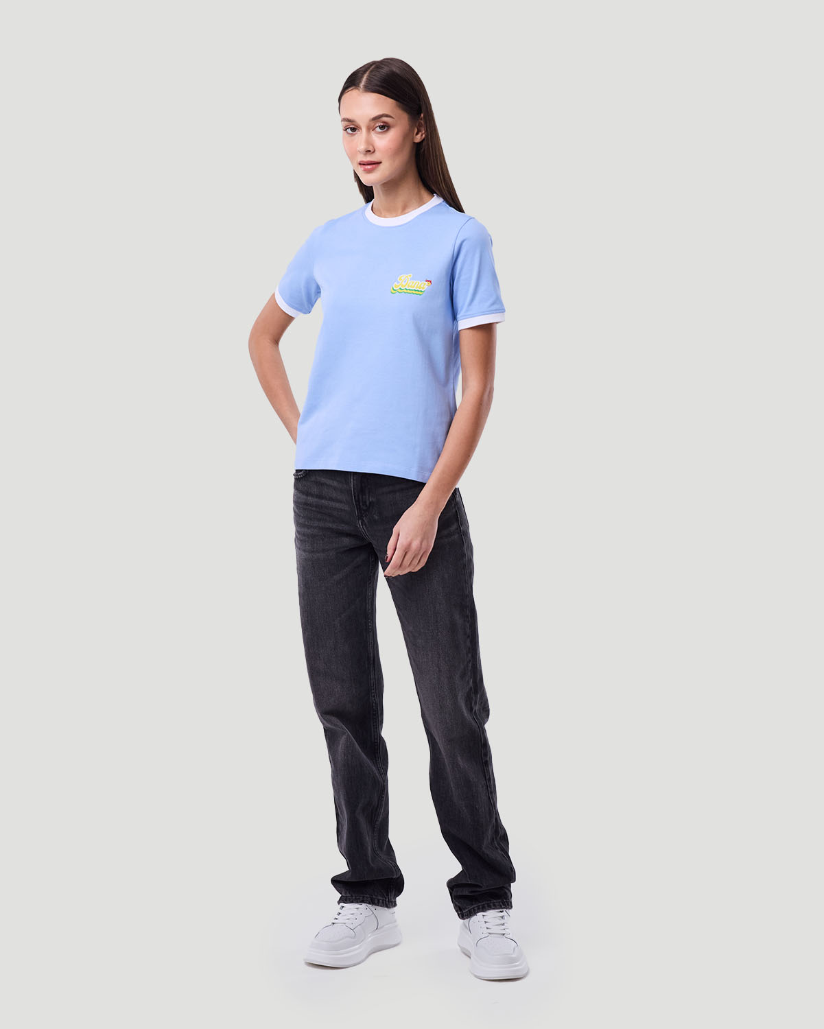 Women&rsquo;s Ringer T-shirt - Open Air image number 1