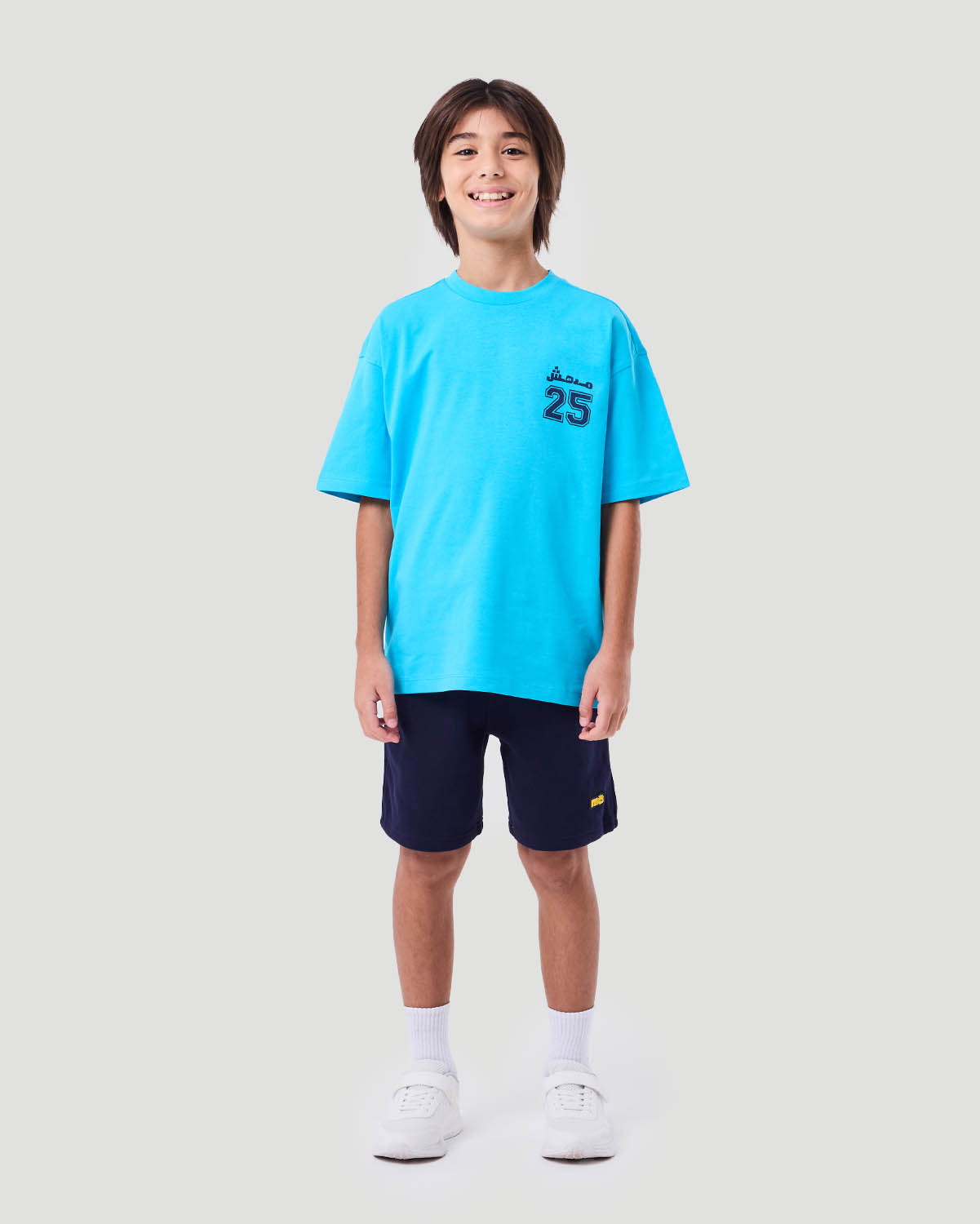 Boy's Graphic T-shirt - Blue Atoll image number 0