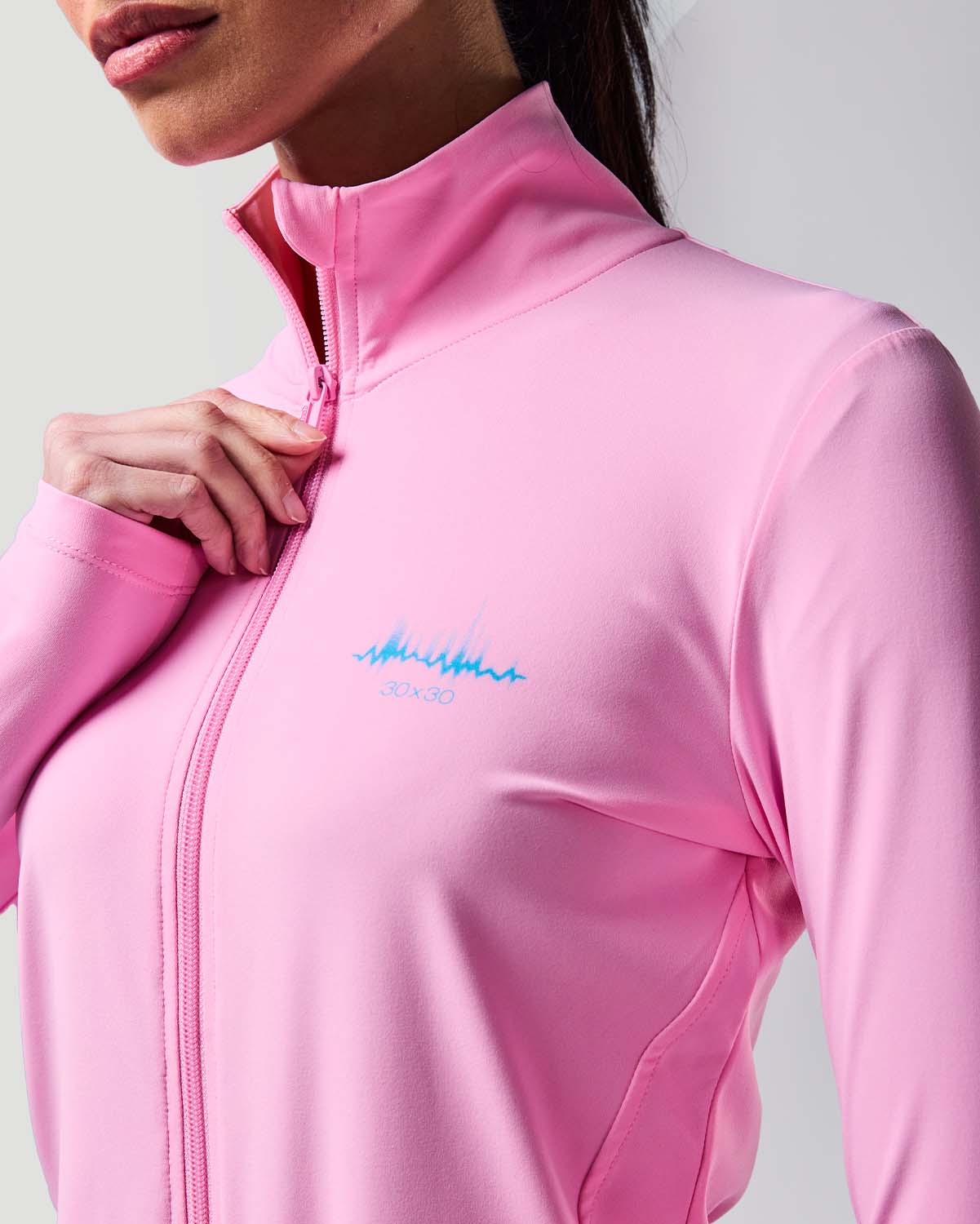 Women’s Track Jacket - Pink Frosting image number 2