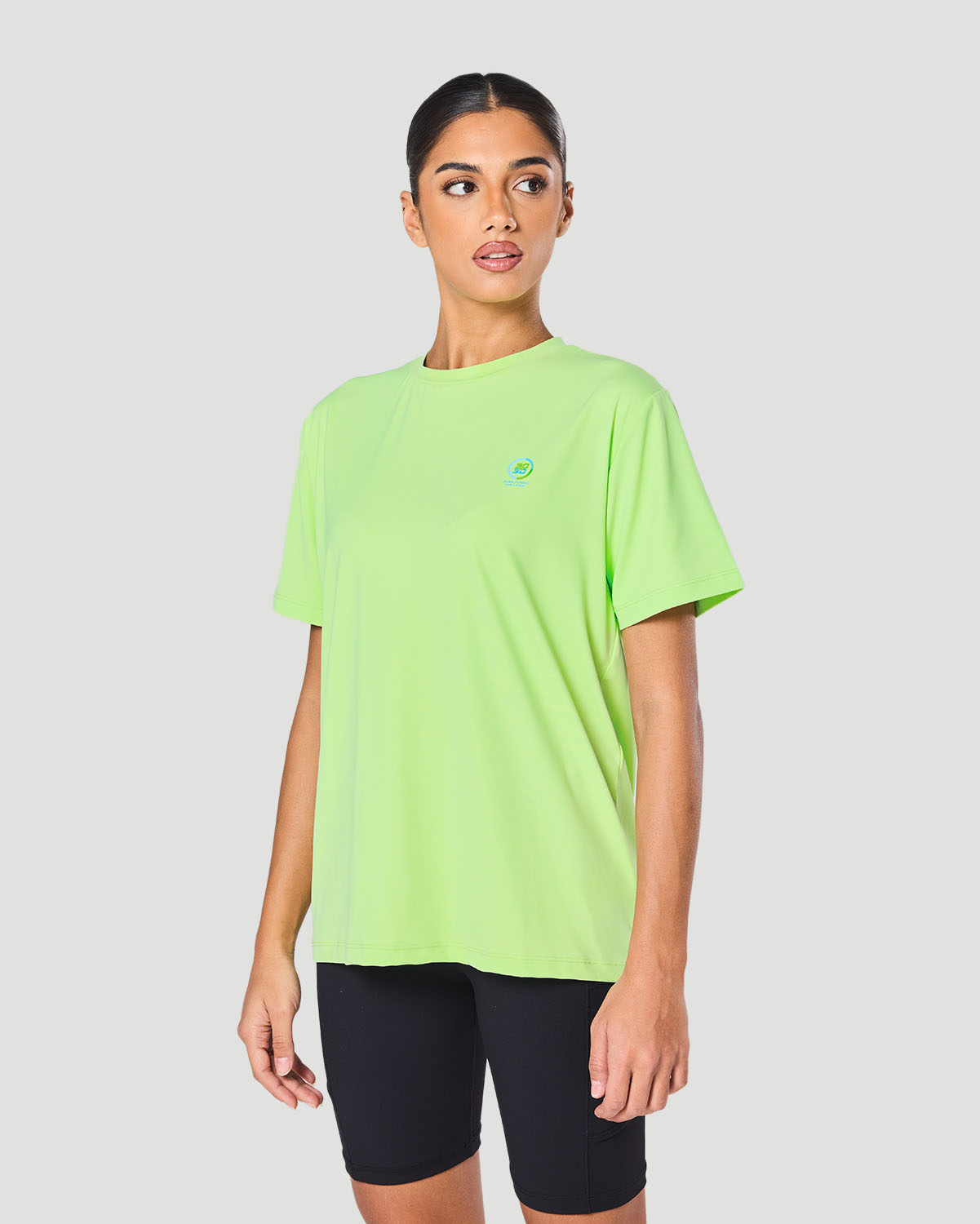 Women's Crew Neck T-Shirt - Paradise Green image number 1