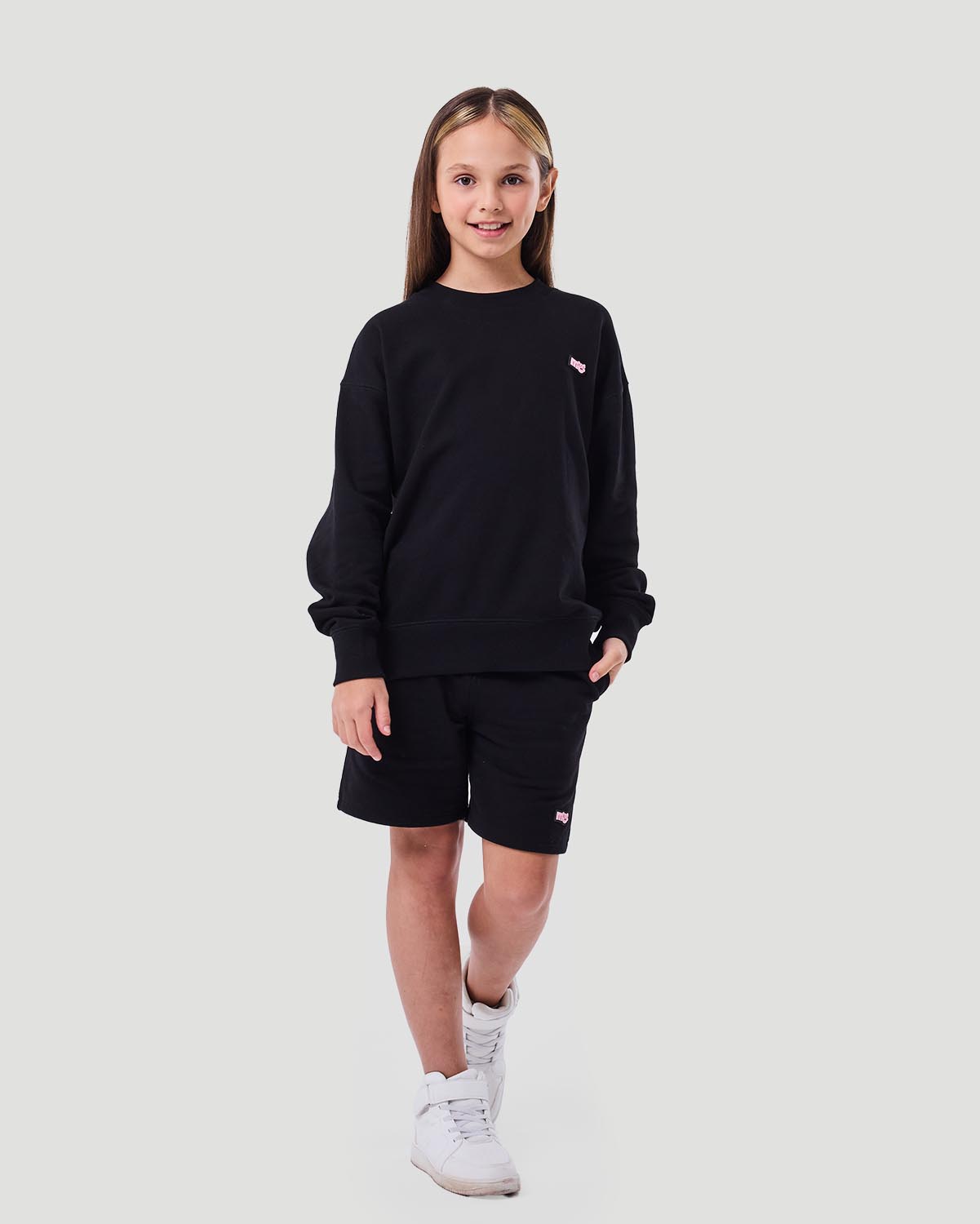 Girl's Sweatshirt - Jet Black image number 0