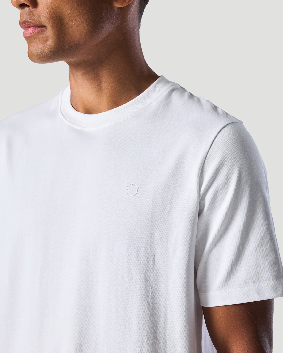 Men's Basic T-shirt - White image number 3