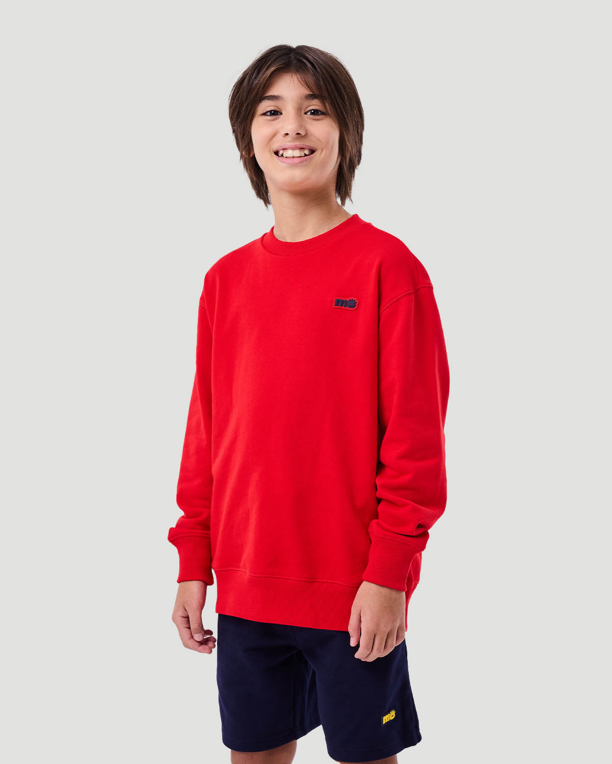 Boy's Sweatshirt - High Risk Red image number 3