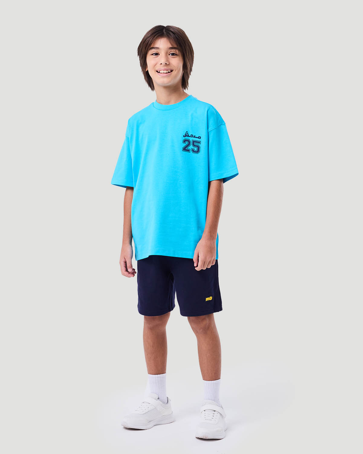 Boy's Shorts - Navy image number 1