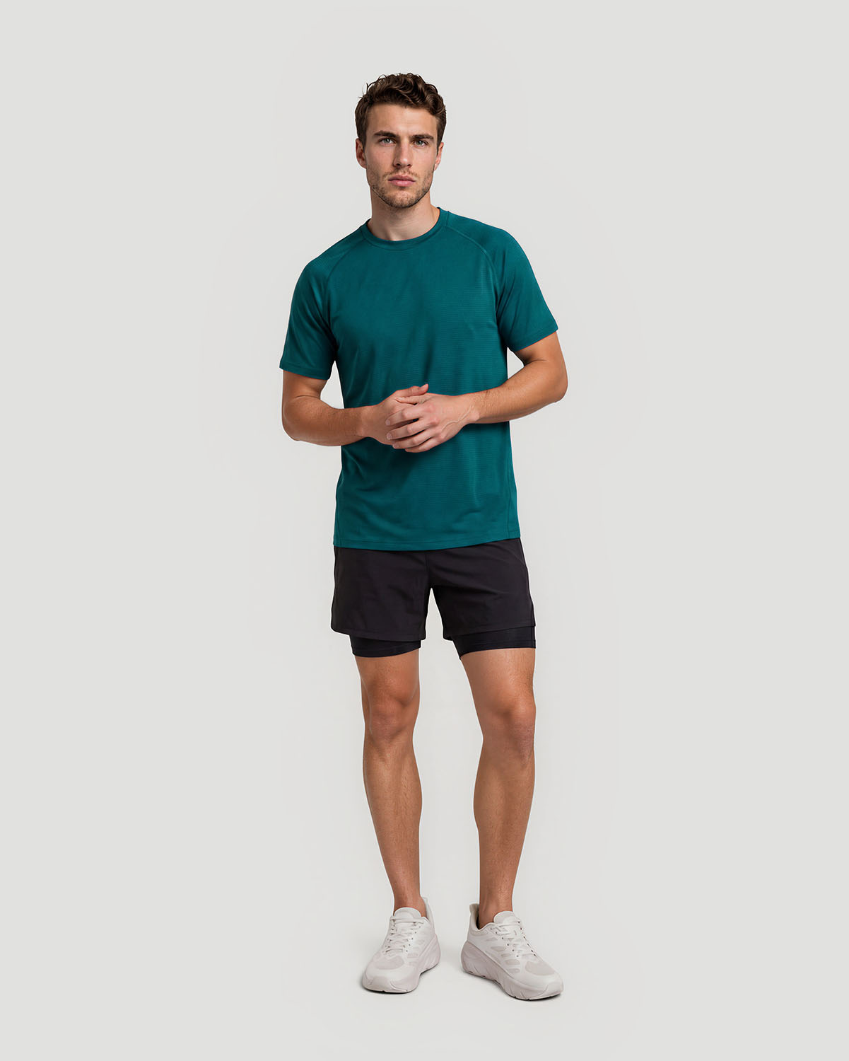 Men's Training Shorts - Jet Black image number 5
