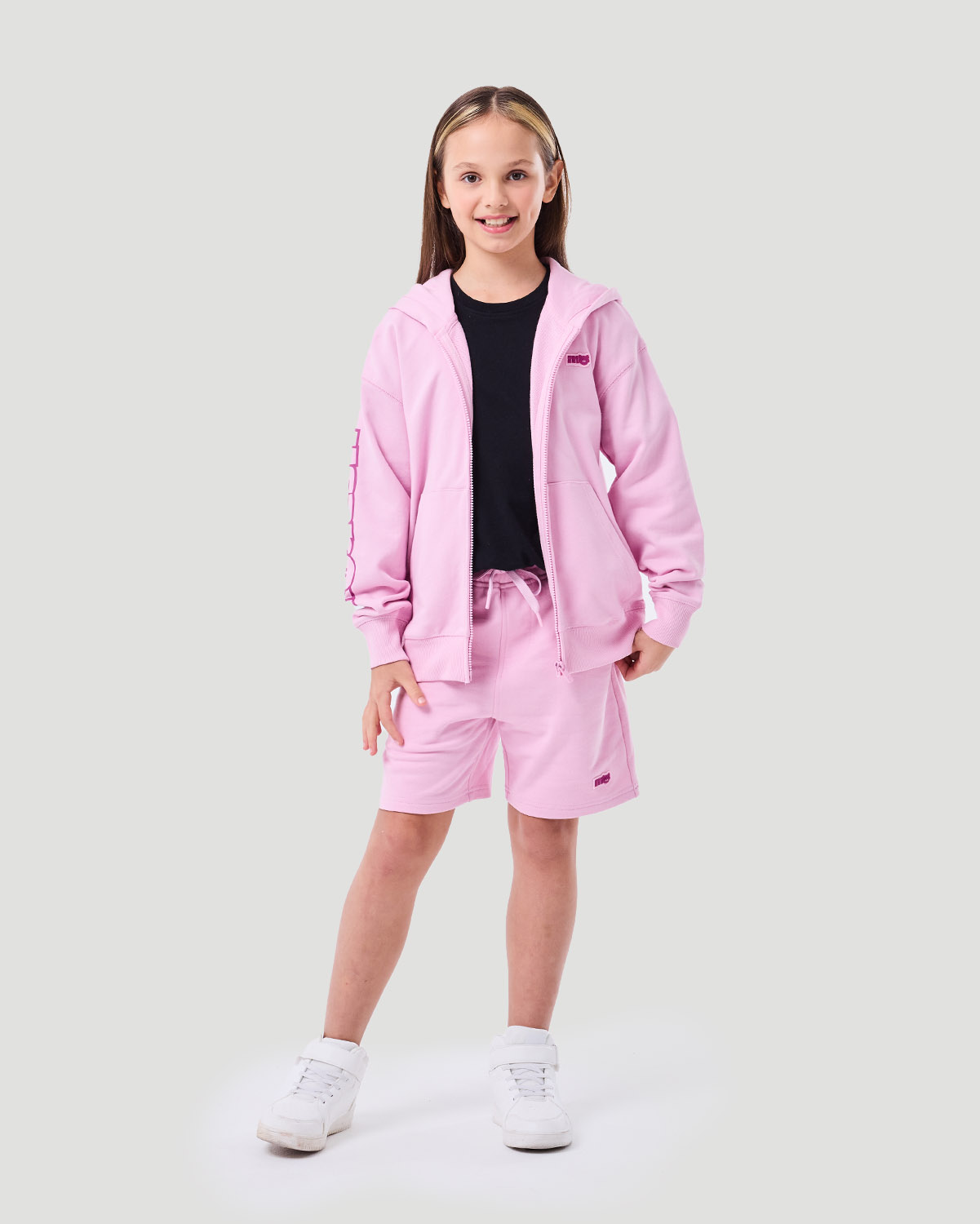 Girl's Zip Hoodie - Sweet Lilac image number 0