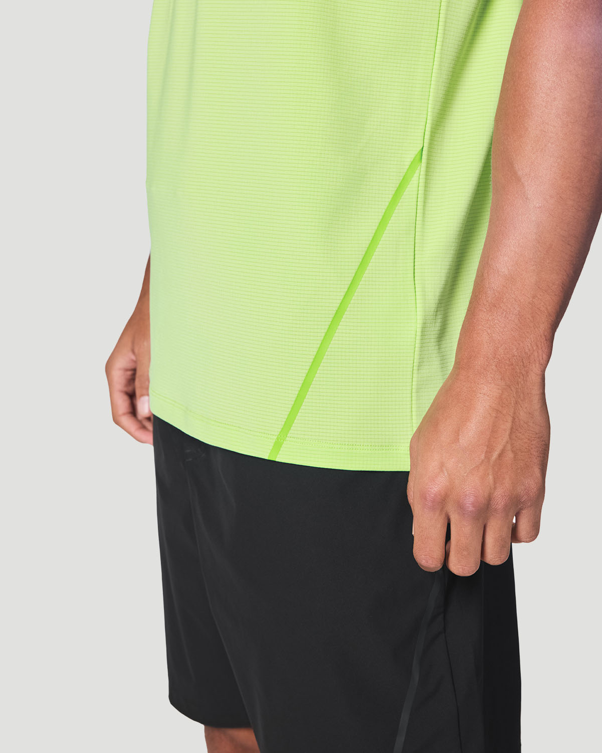 Men's Stretch T-Shirt - Paradise Green image number 3