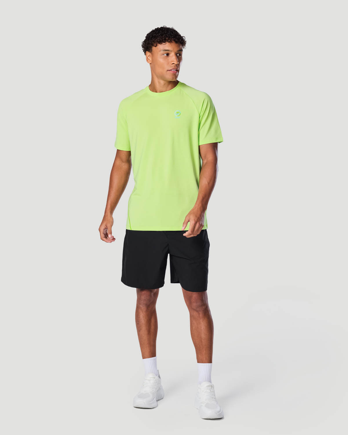 Men's Crew Neck T-Shirt - Paradise Green image number 2