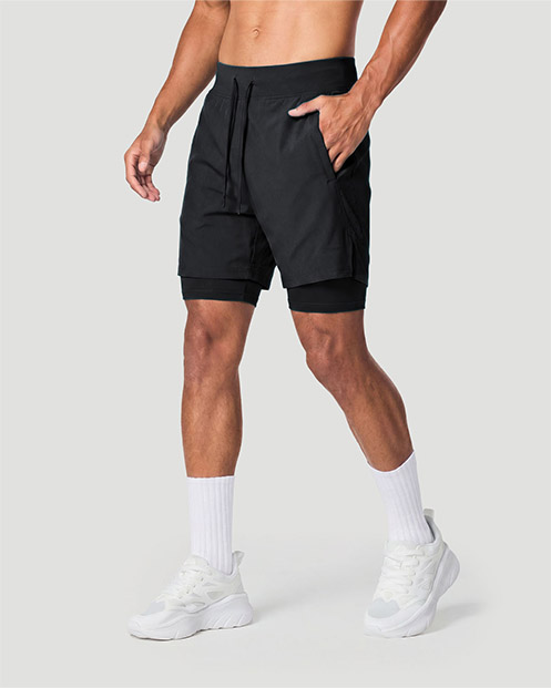 Men's Training Shorts - Jet Black