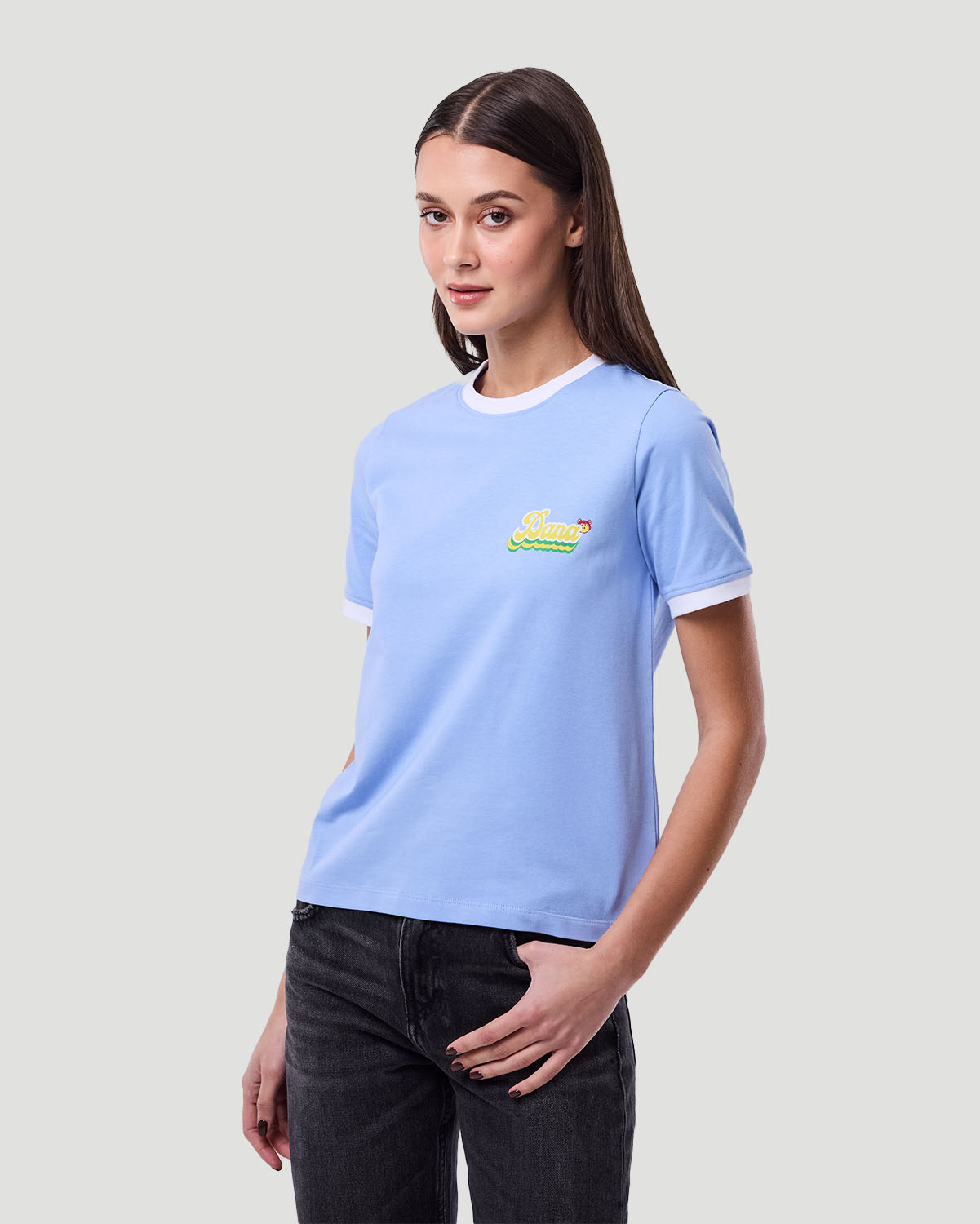 Women&rsquo;s Ringer T-shirt - Open Air image number 3