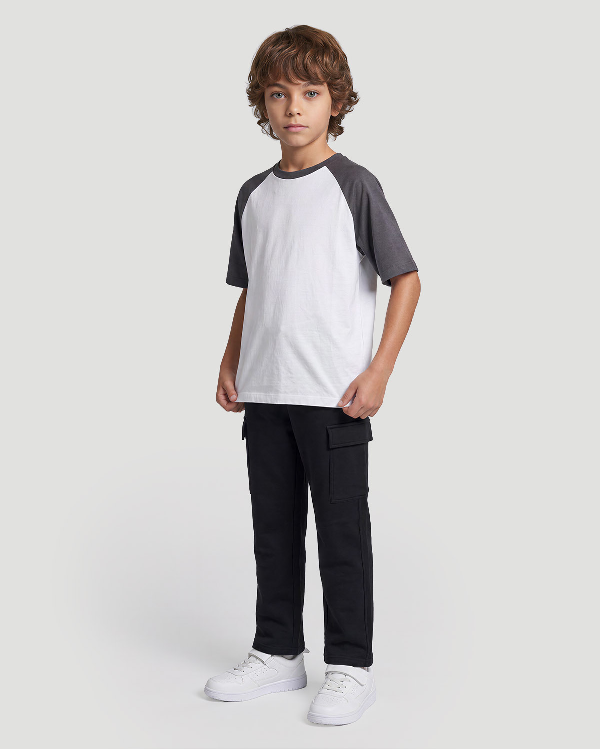 Boys Raglan T-shirt - White image number 2