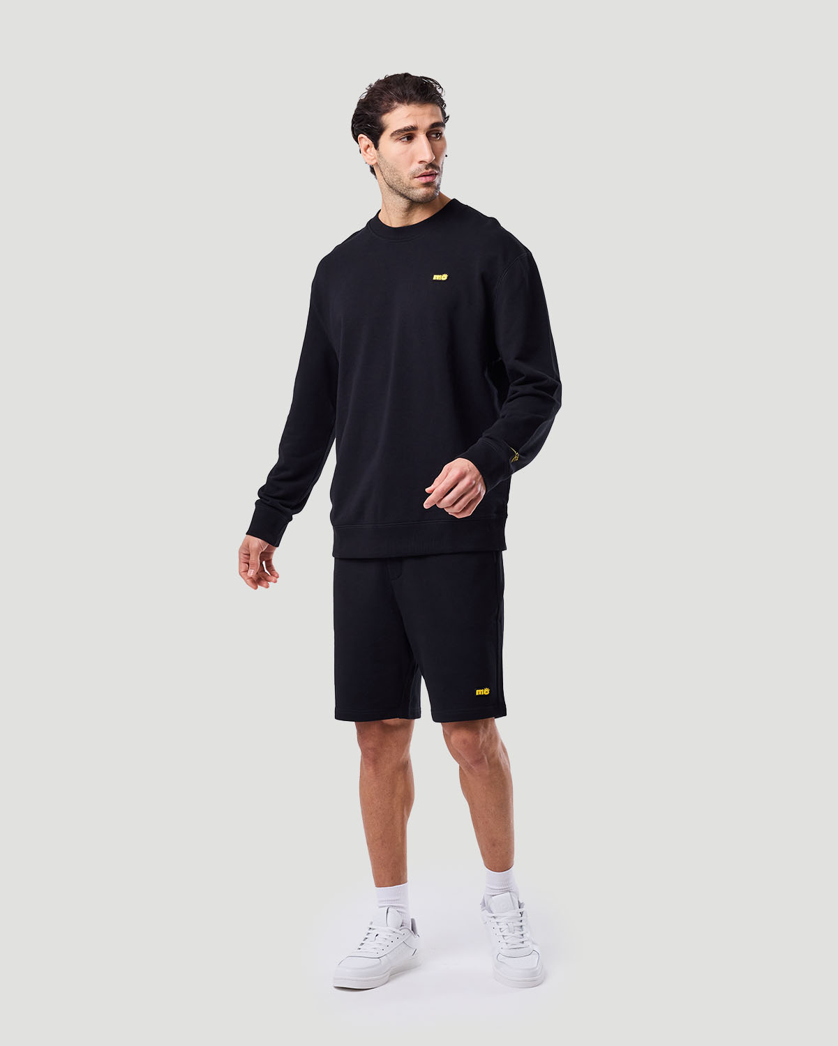 Men's Sweatshirt - Jet Black image number 1