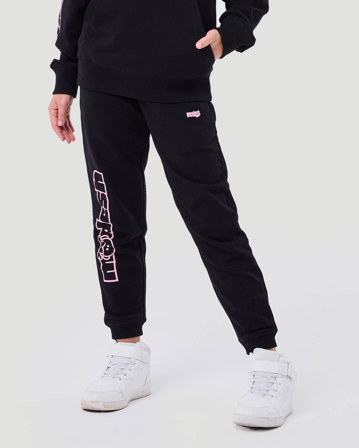 Girl's Jogger Pants - Jet Black image number 3