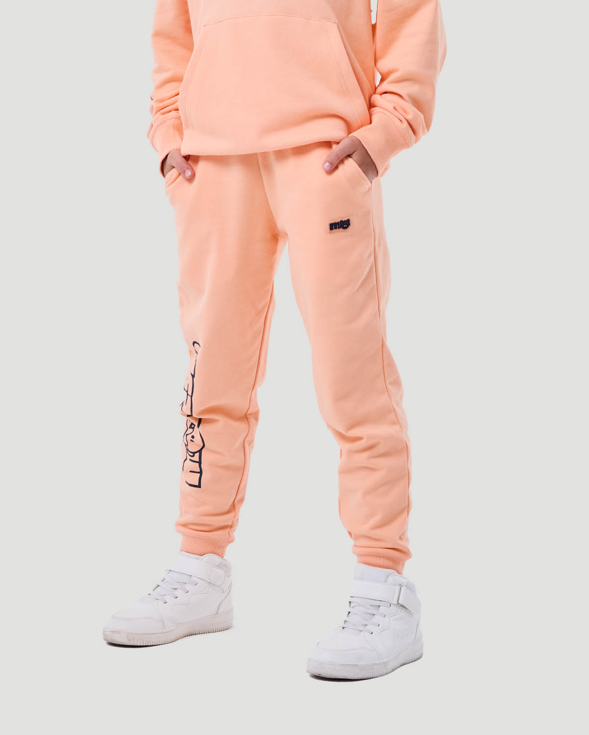 Girl's Jogger Pants - Papaya Punch image number 3