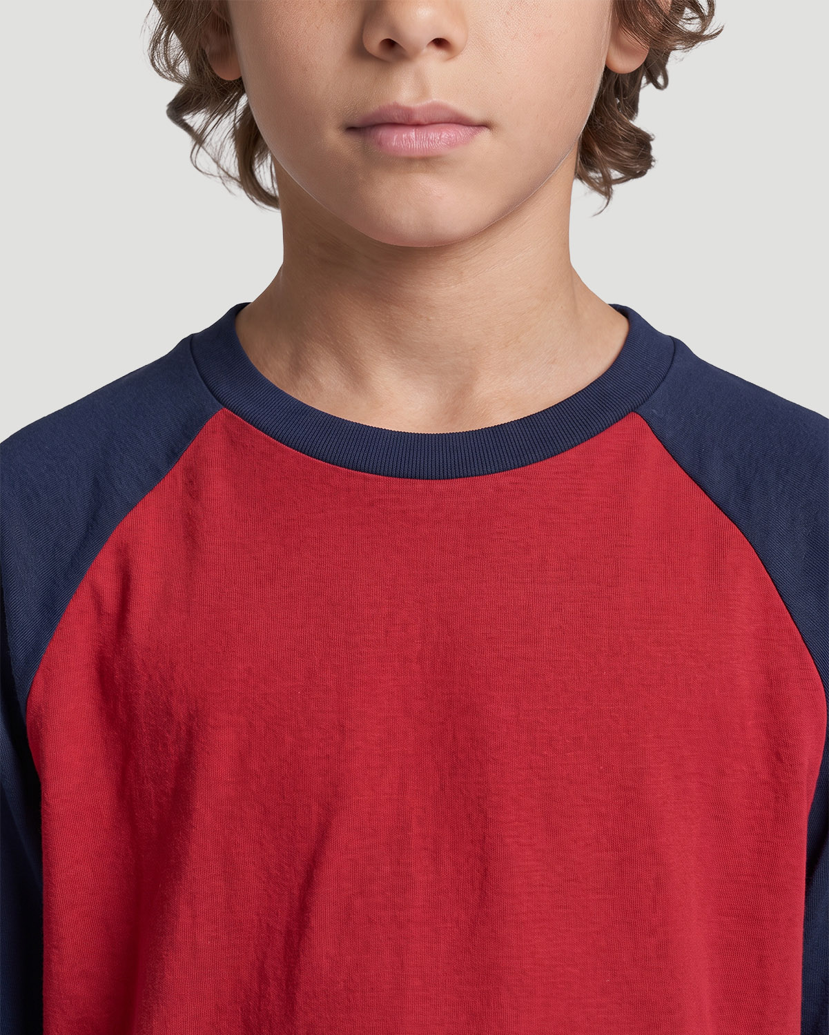 Boys Raglan T-shirt - Savvy Red image number 5