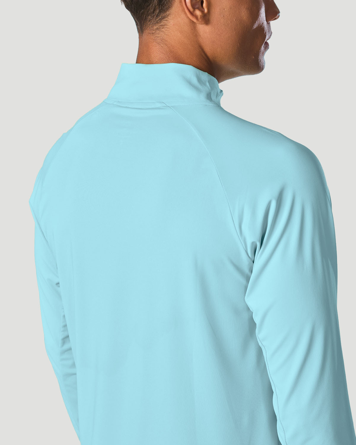 Men's Half-Zip Long Sleeve T-Shirt - Atomizer image number 3