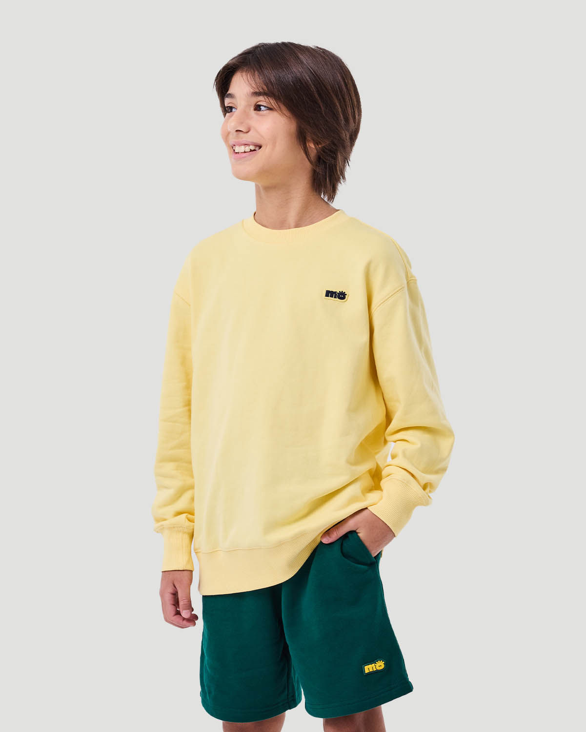 Boy's Sweatshirt - Pale Banana image number 3