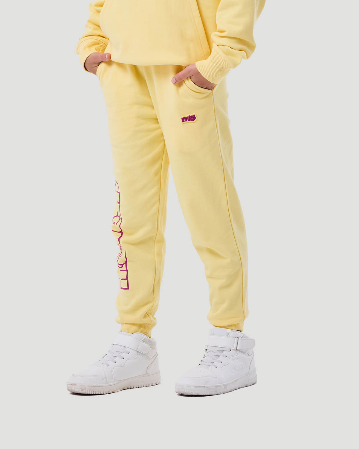 Girl's Jogger Pants - Pale Banana image number 0