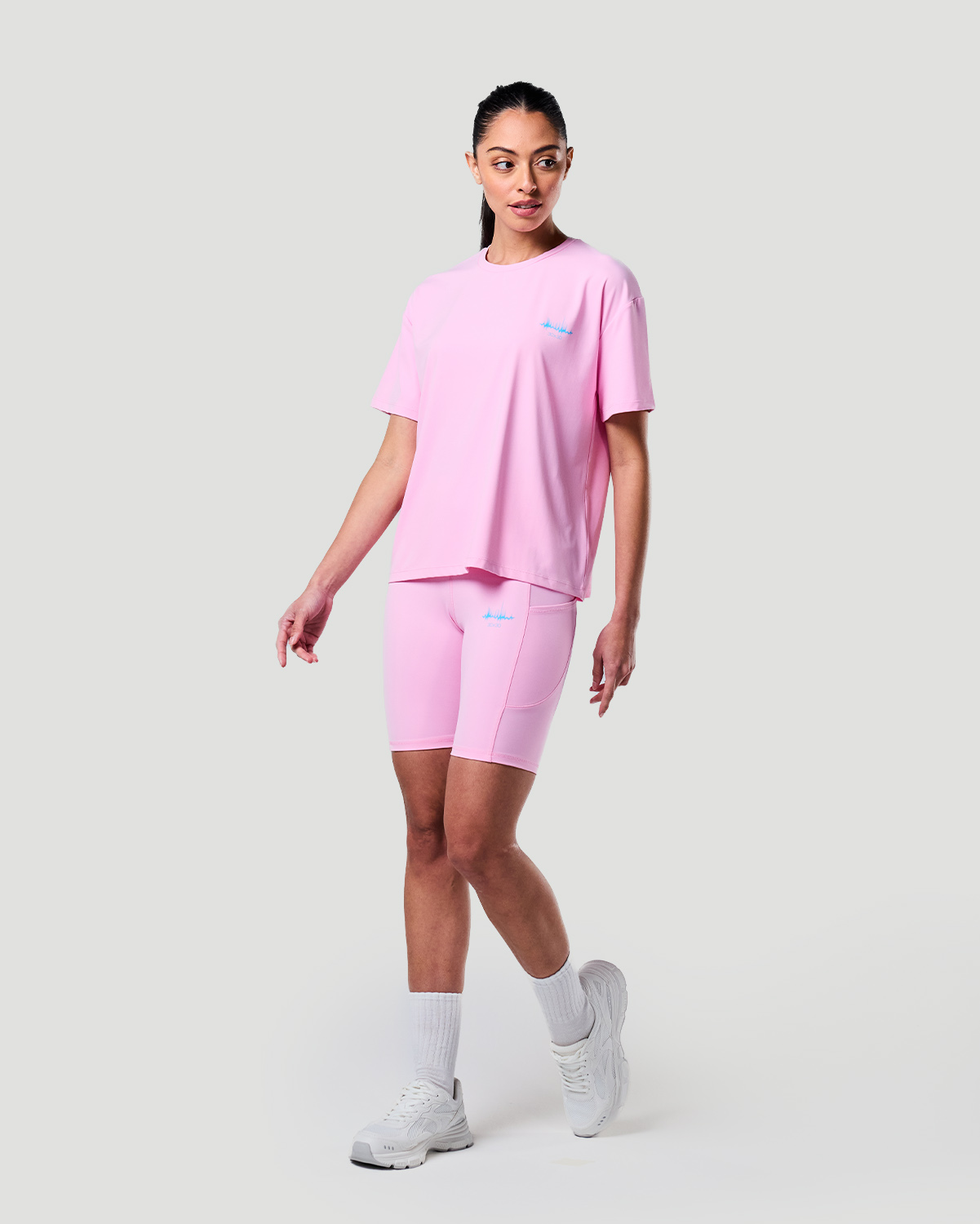 Boxy T-shirt - Pink Frosting image number 1