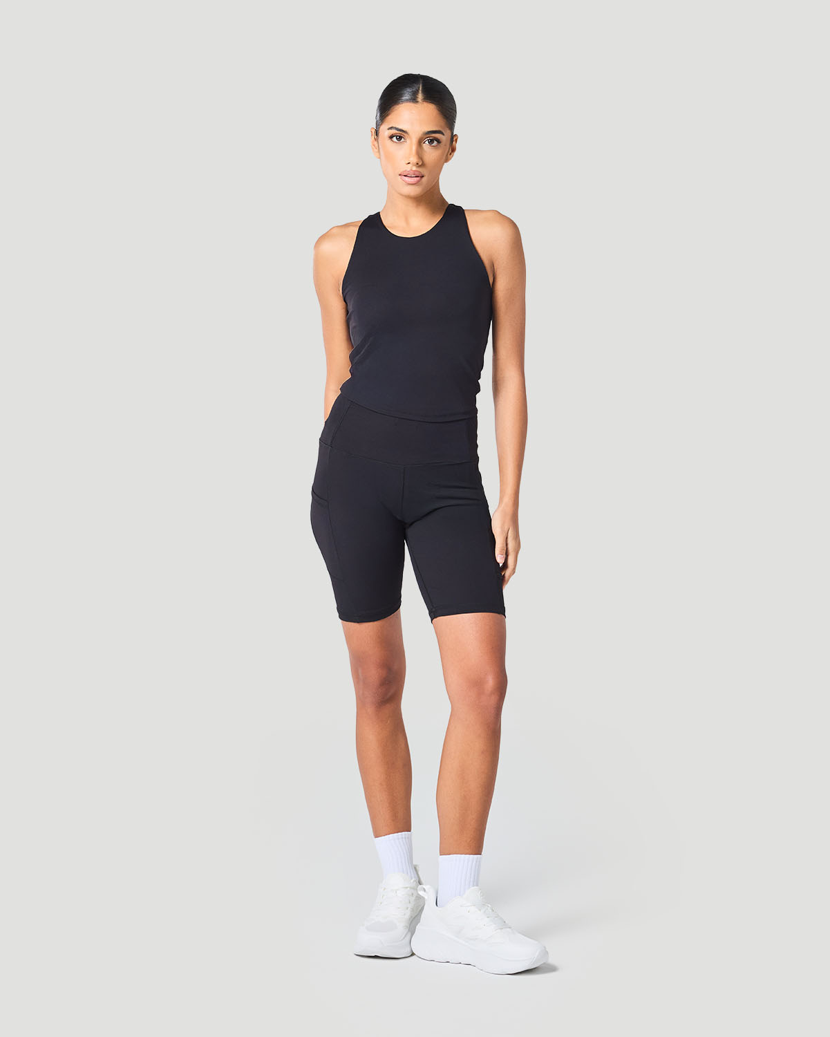 Women's Cycle Shorts - Jet Black image number 5