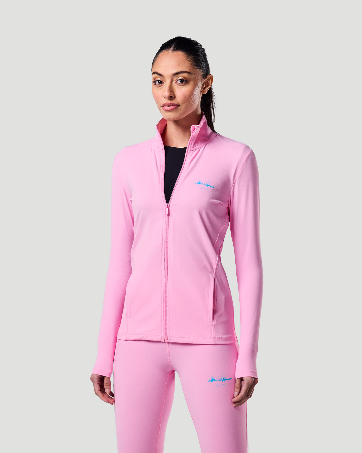 Women’s Track Jacket - Pink Frosting image number 4