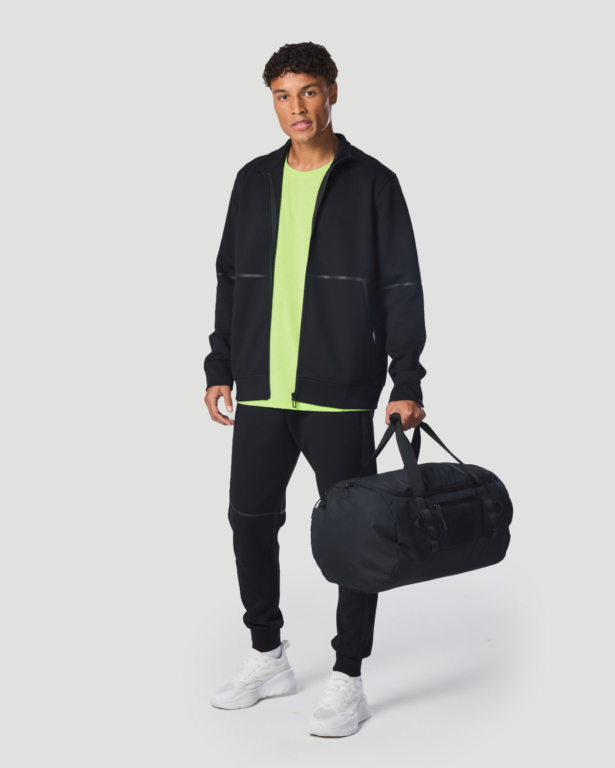 Men's Track Jacket - Jet Black image number 5