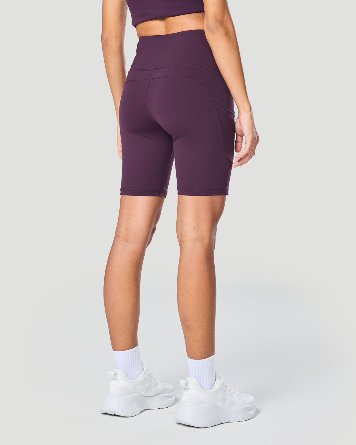 Women's Cycle Shorts - Italian Plum image number 1