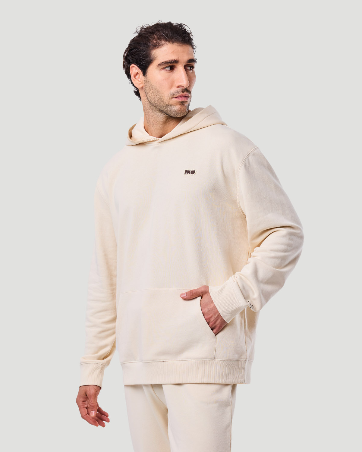 Men's Hoodie - Short Bread image number 3