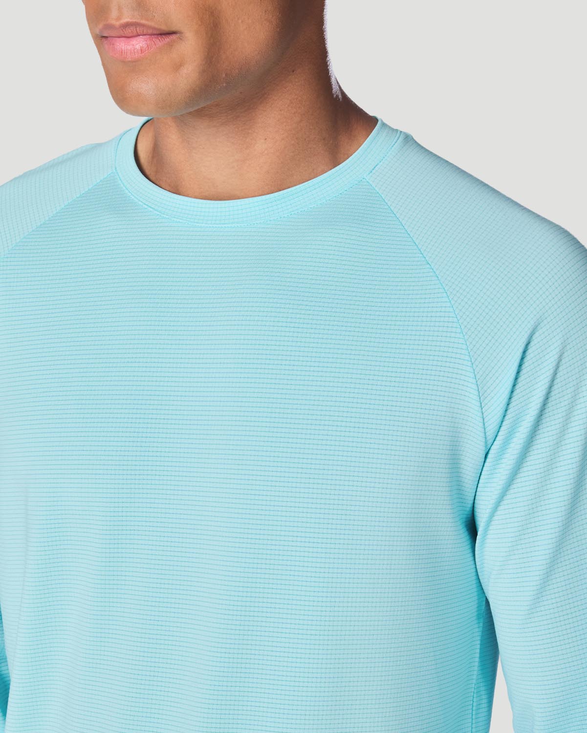 Men's Crew Neck Long Sleeve T-Shirt - Atomizer image number 2