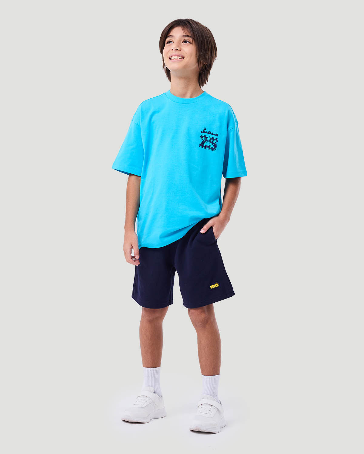 Boy's Shorts - Navy image number 5