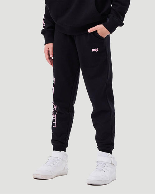 Girl's Jogger Pants - Jet Black