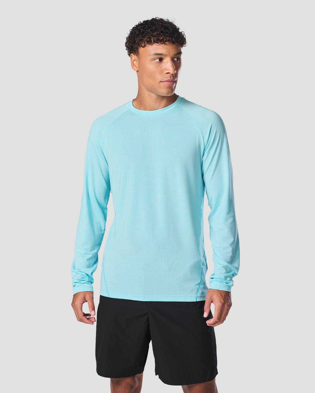 Men's Crew Neck Long Sleeve T-Shirt - Atomizer image number 0