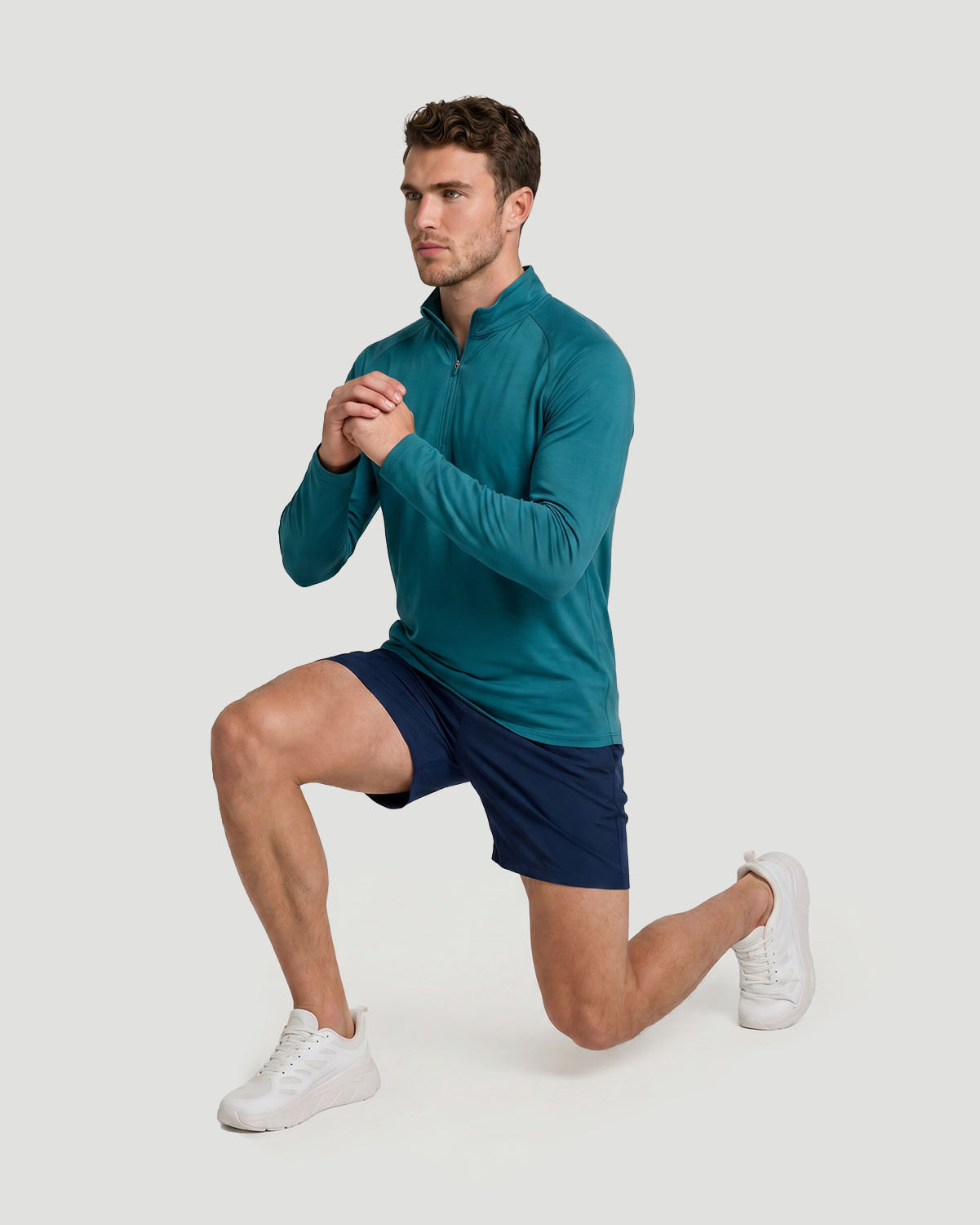 Men's Regular Shorts - Navy image number 5
