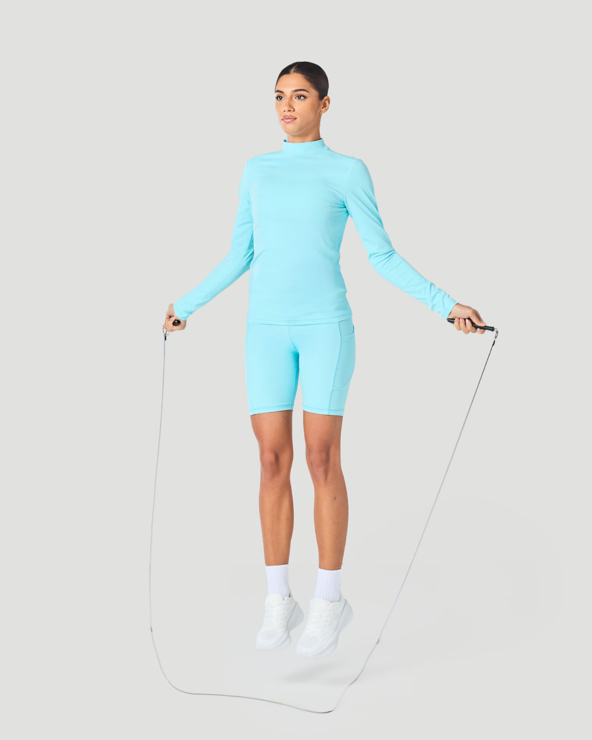 Women's High Neck T-Shirt - Atomizer image number 5