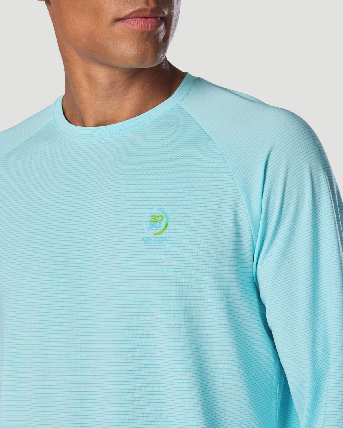 Men's Crew Neck Long Sleeve T-Shirt - Atomizer image number 2