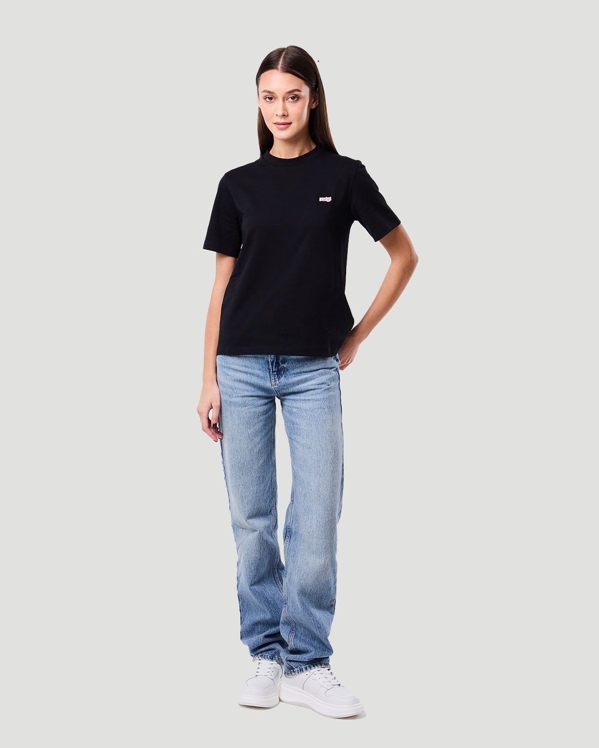 Women's Basic T-shirt - Jet Black image number 0
