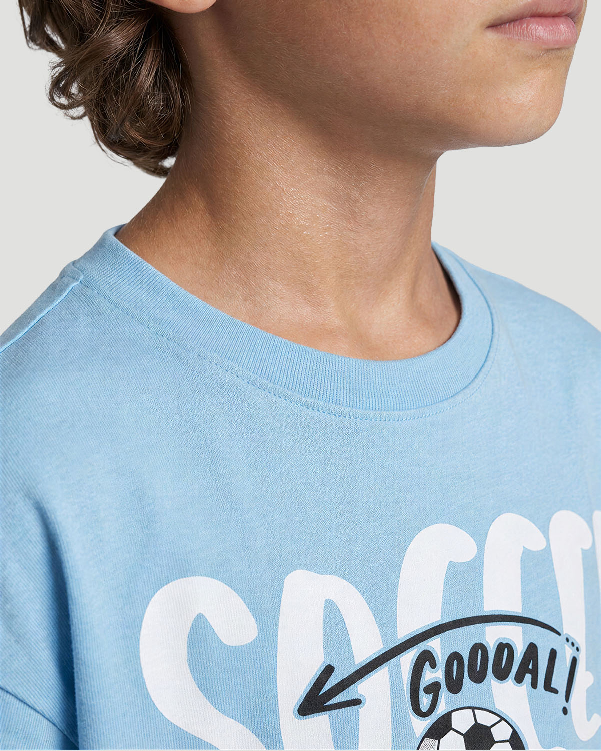 Boys Graphic T-Shirt - Soccer - Angel Falls image number 5
