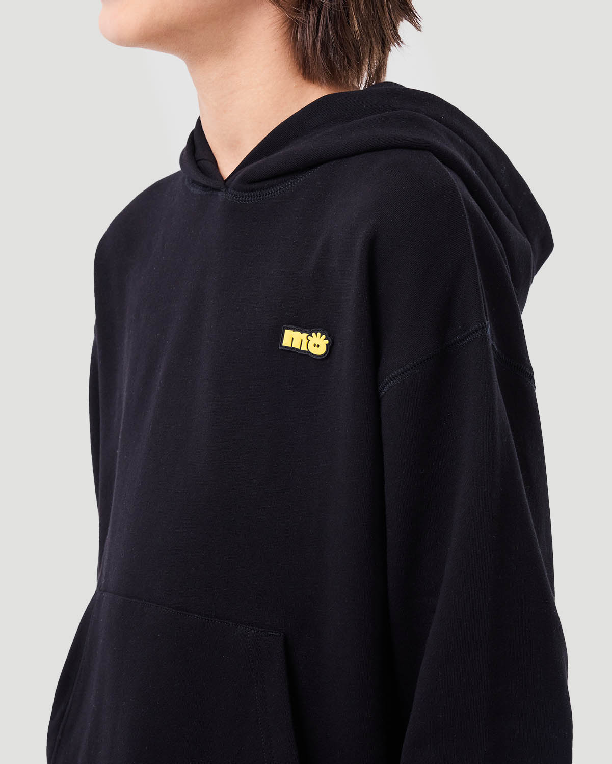 Boy's Hoodie - Jet Black image number 3
