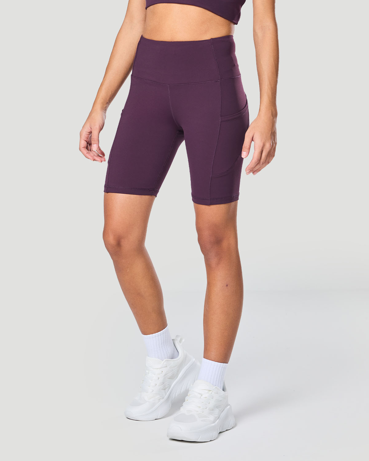 Women's Cycle Shorts - Italian Plum image number 0