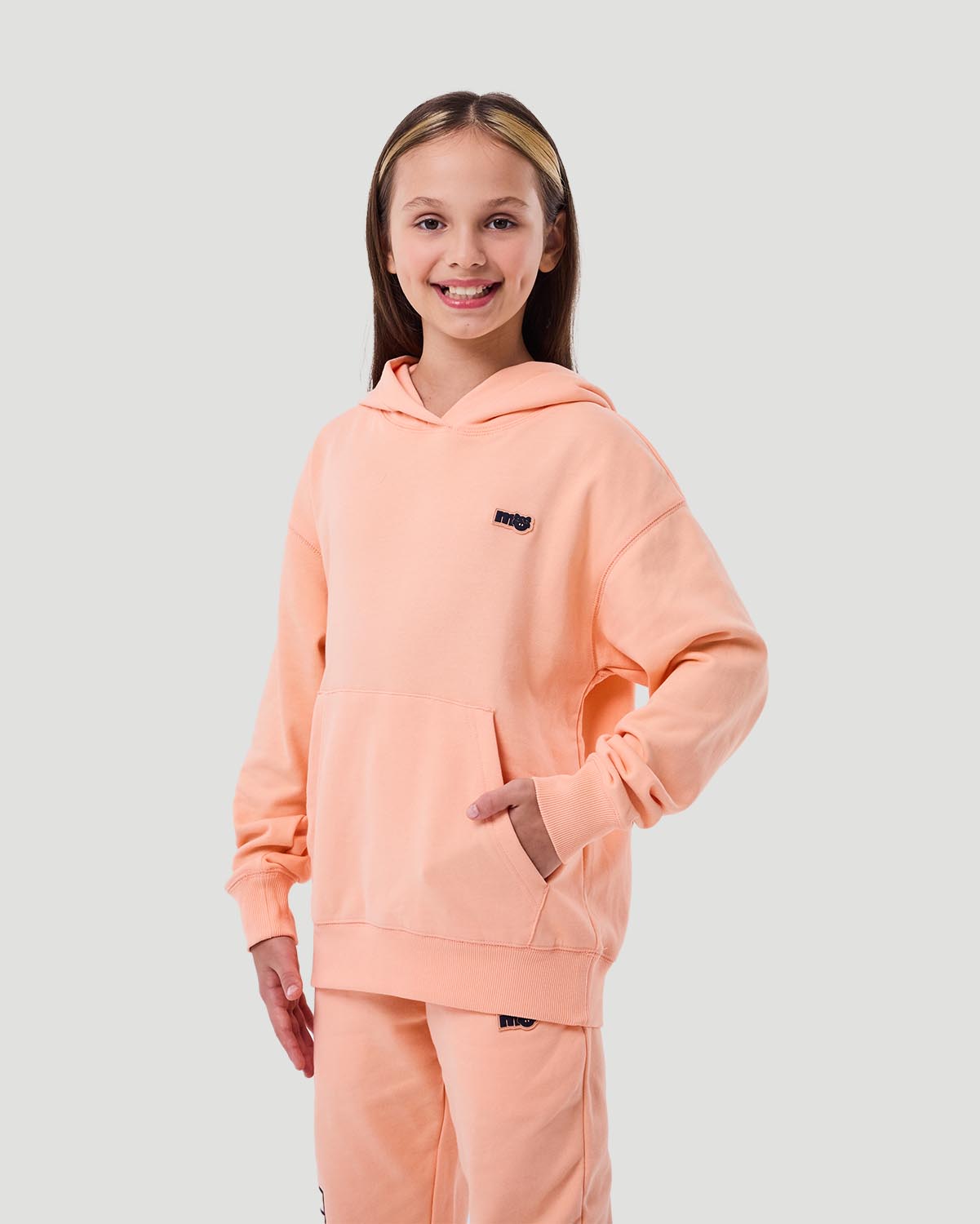 Girl's Hoodie - Papaya Punch image number 3