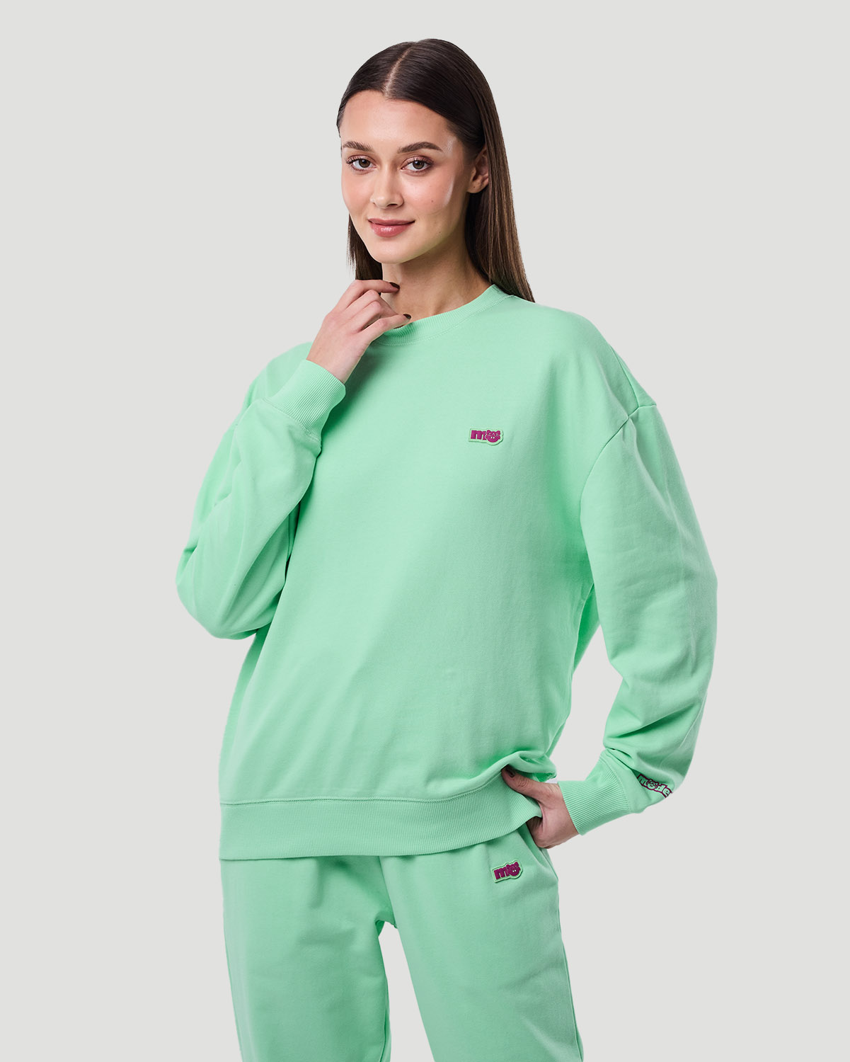 Women’s Sweatshirt - Green Ash image number 2