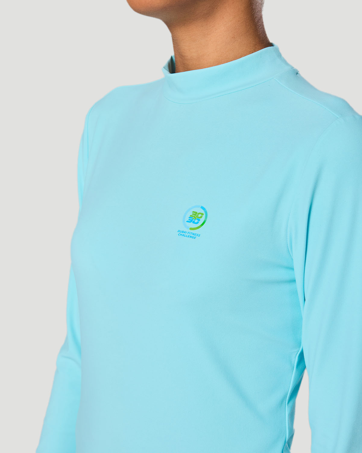 Women's High Neck T-Shirt - Atomizer image number 3