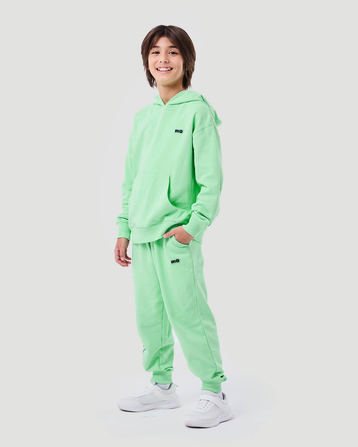 Boy's Jogger Pants - Green Ash image number 2