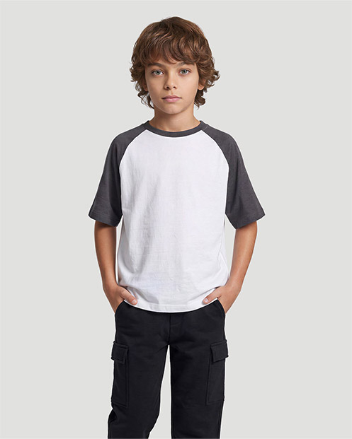 Boys Raglan T-shirt - White