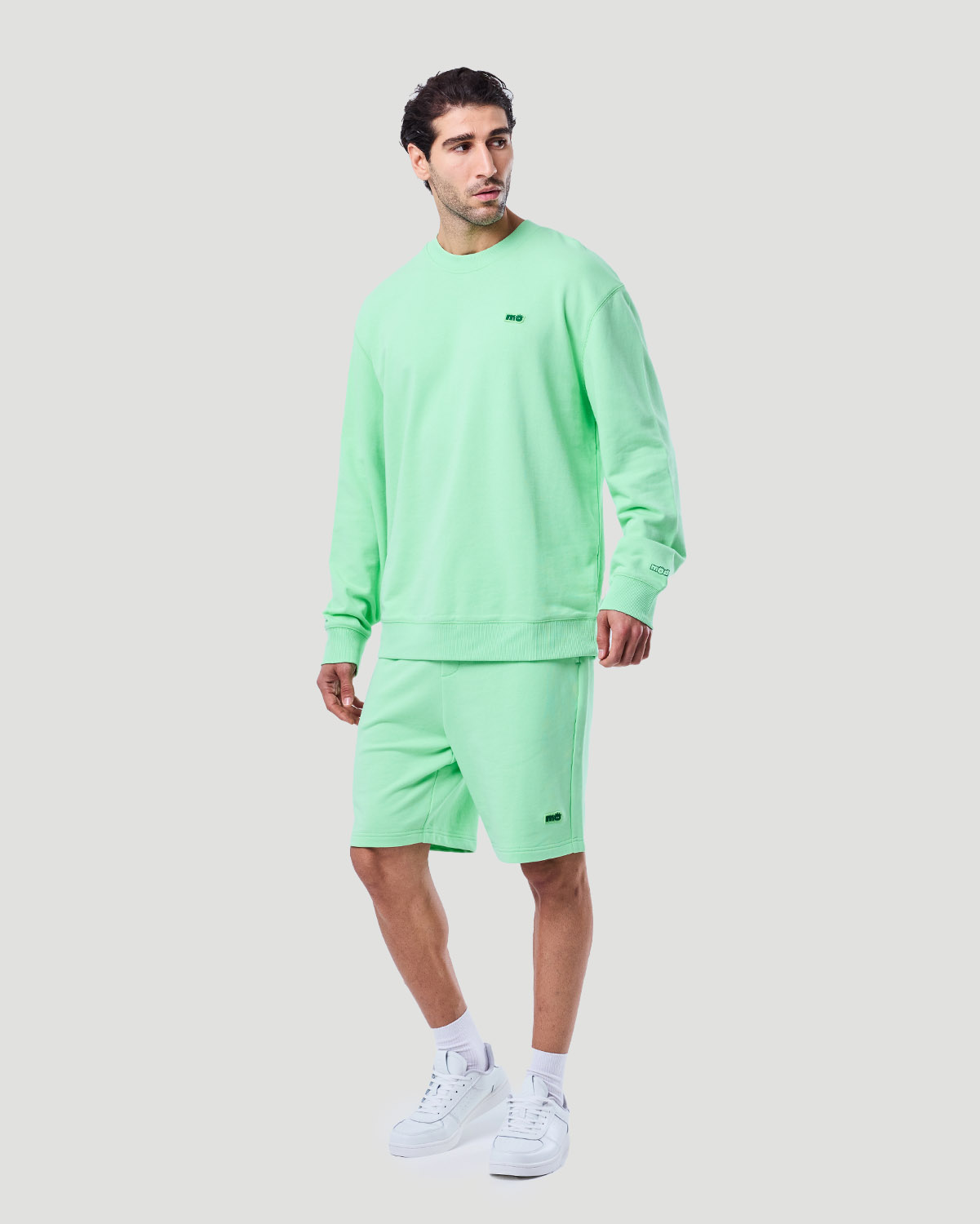 Men's Sweatshirt - Green Ash image number 0