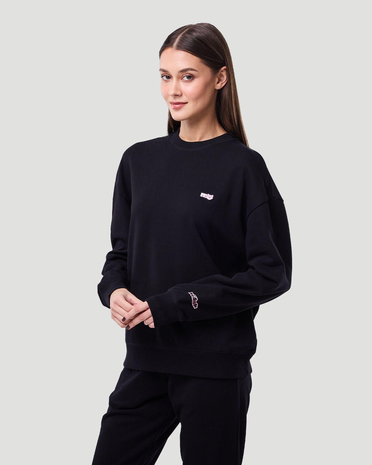 Women’s Sweatshirt - Jet Black image number 2