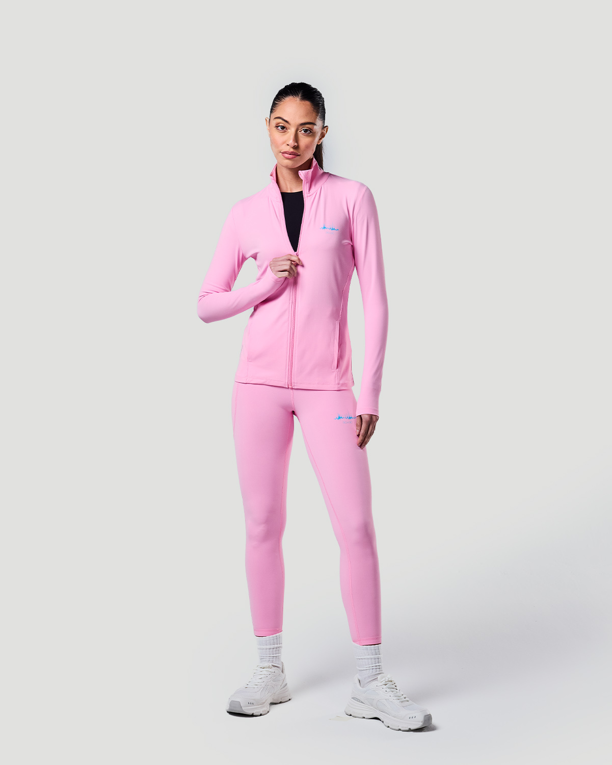 Women’s Track Jacket - Pink Frosting image number 1