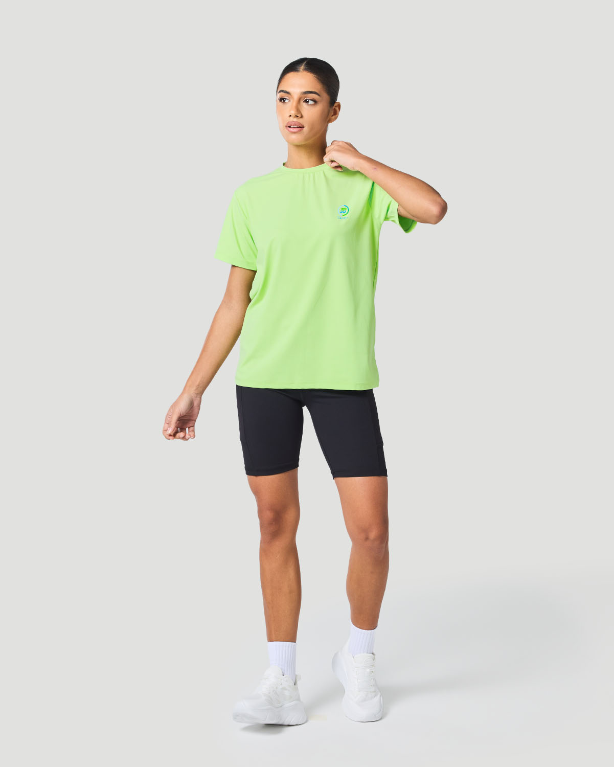 Women's Crew Neck T-Shirt - Paradise Green image number 5