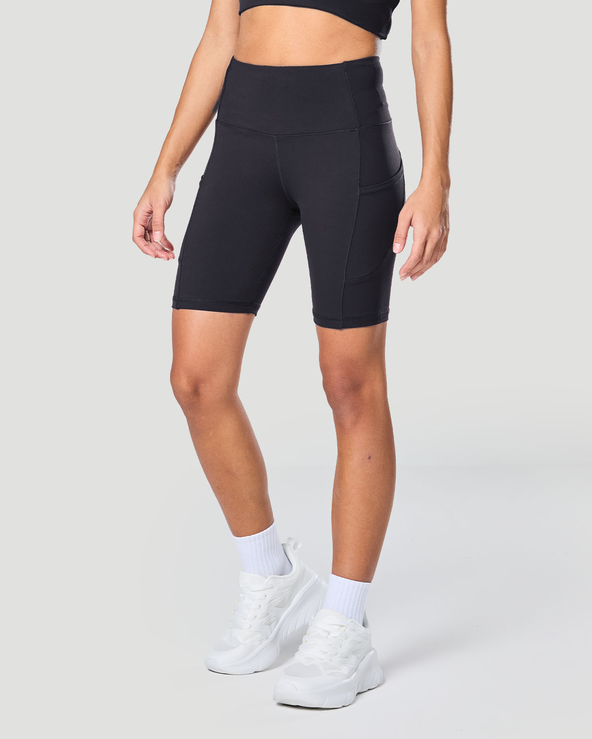 Women's Cycle Shorts - Jet Black image number 1