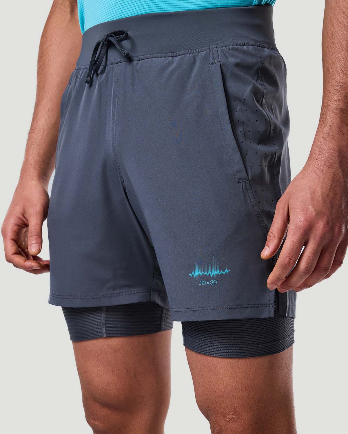 Training Shorts - Castor Grey image number 2
